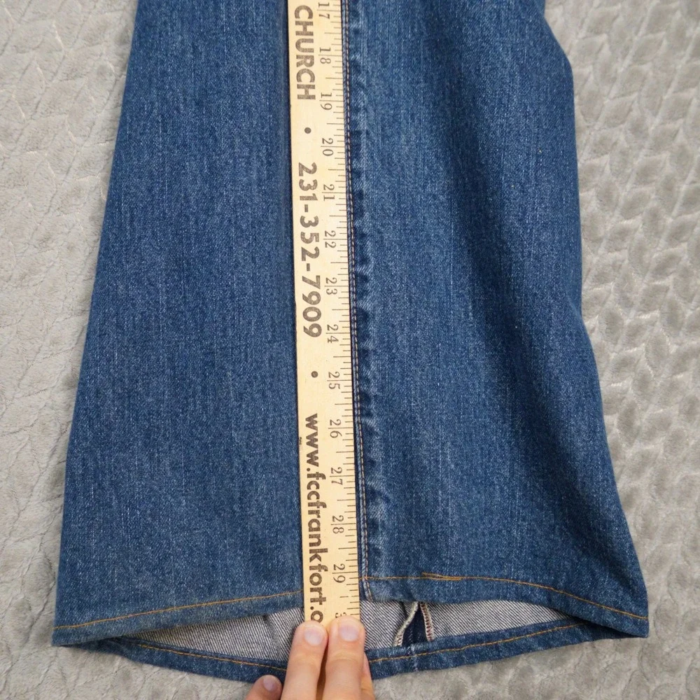 Polo Ralph Lauren Jeans Mens 58x32 Blue Straight Leg Denim Authentic Dungarees